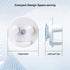 2 Pack Sponge Holder for Kitchen Sink, Suction Cup In-Sink Sponge Caddy Organizer, Dishwasher Safe, (Sponges Not