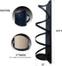 Set 2. 3" Lily's Home Metal Spiral Wall Candle Sconces of Elegant Wall Decorations for Living Room, Bedroom, Hallways
