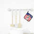 Caroline's Treasures BB2177PTHD American Flag and Wire Haired Fox Terrier Pot Holders - 7 1/2 x 7 1/2