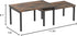 Simple Houseware Expandable Counter Shelf in Rustic Brown
