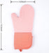 Silicone Oven Mitts with Extra Long Cuff - Heat Resistant Flexible Oven Mitt for Kitchen Baking Cooking, Machine