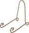 Bard's Twisted Gold-toned Wire Easel Stand, 4.5" H x 3" W x 4" D