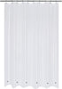 Mrs Awesome Clear PEVA Shower Curtain Liner, 60x72 inches, Waterproof with 6 Magnets, Thick Plastic