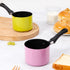 CHEFMADE Mini Milk Coffee Warmer, Non-stick 550ML Pot for Milk, Chocolate, Coffee, and Butter with Double Diversion Port