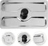 Slice Toaster Lid 2 Slice Toaster Cover Stainless Steel Toaster Appliance Cover Bread Maker Cover Toaster and Fingerprint Protection Machine Cover for Bread Machine Accessories
