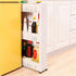 3-Tier Portable Storage Organizer Rack for Laundry, Bathroom, and Kitchen