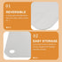 Stainless Steel Chopping Tray, Heavy Duty Cutting Board, Stainless Steel Board for Chopping