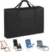 QYILUARE Heavy Duty Folding Chair Storage Bag | Upgrade Large Water-Resistant Carry Bag