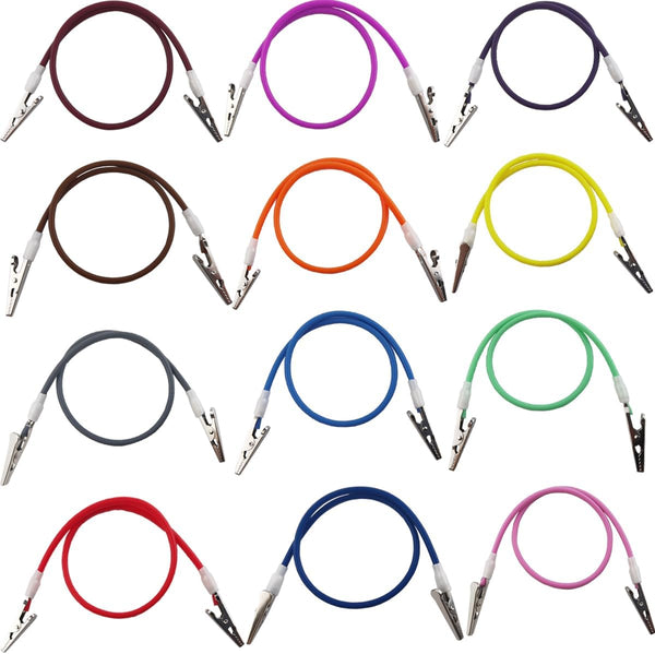 GXXMEI 12PCS Bib Holder Clip Napkin Dental Bib Clips Silicone Colorful Dentist Bib