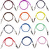 GXXMEI 12PCS Bib Holder Clip Napkin Dental Bib Clips Silicone Colorful Dentist Bib