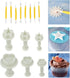 Fondant Cutters Molds Cake Decorating Tool, Icing Smoother, Sugarcraft Gumpaste Craft Flower Leaf Mold