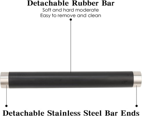 Italian Espresso Tapping Box, Stainless Steel Coffee Grinding Box with Detachable Tapping Rod