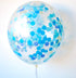 Blue Confetti 1 inch Tissue Paper Circles for Balloons or Table Party Decoration, 5000 pcs