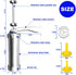 YOOUSOO Cookie Maker Press Gun Kit, Stainless Steel Biscuit Maker with 20 Discs and 4 Nozzles for Homemade Baking