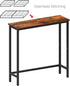 29.5" HollyHOME Narrow Console Table, Slim Entryway Table, Sofa Stand, Hallway Shelf for Hallway, Bedroom, Living Room