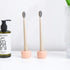 Airmoon Mini Ceramics Handmade Couple Toothbrush Holder Stand, Pack of 2 for Bathroom Vanity Countertops