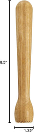 HIC Kitchen Bar Muddler, Natural Bamboo
