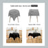 2 Pack 36X36 Inch Small Square Table Cloth Black Washable Fabric Tablecloth Polyester Solid Table Cover for Night Stand