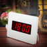 Digital Wall Clock Battery Operated with LED Display, Backlight, Table-top, Alarm, Brightness Adjustable