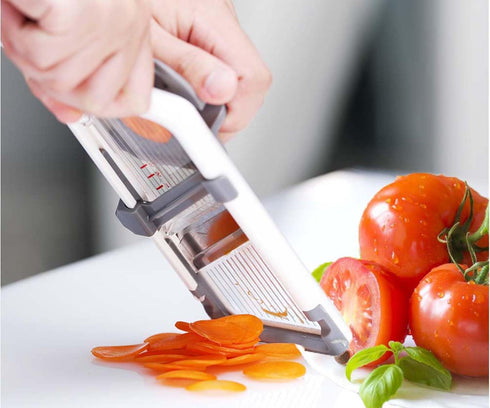 Multi Vegetable Slicer-Safe Mandoline slicer for kitchen,Adjustable Stainless Steel Blade,Cutter for Fruits