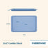 Farberware Easy Solutions Nonstick Bakeware Cookie Pan/Baking Sheet with Drop Zones and Portion Marks, 11 Inch x 17 Inch - Blue by Farberware