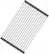 Over The Sink Stainless Steel Roll Up Dish Rack, Roll Out Dish Drying Rack for Kitchen Dishes, Cups
