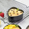 Heart Cake Pan, 4 Inch Heart Springform Pan, Bakeware with Removable Bottom for DIY Heart Baking
