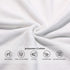 Naanle Set 3 1 Towel+1 Towel+1 Trendy Black and White Leopard Print Soft Luxury Decorative of Towels, Bath Hand
