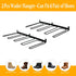 4 (2-Pack) Wall-Mounted Boot Rack Organizer for Tall Boots - Pair Metal Boot Organizer Including Wader Hangers, Perfect