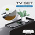 Bodur Top TV Monitor Shelf - Multifunctional Headboard Cable Box Holder , Ideal for Behind Computer, DVD Player