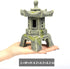 Zen Garden Decor Pagoda Lantern Statue for Outdoor Patio Plant Pots Bonsai Decor, Japanese Yard Sculpture Decor by Sdeetesamjun