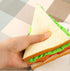 Kmiunty 3PCS Simulation Food Artificial Sandwich Fake Food Bread Model Photography Prop for Home Kitchen Party