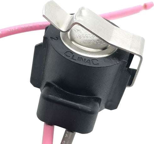 W10225581 Refrigerator Bimetal Defrost Thermostat(Meet OEM standards) - Compatible with Whirlpool, Kenmore, Replaces WPW10225581 PS11750673 AP6017375 2188824 2321799 W10260437