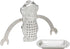 HIC Harold Import Co. HIC Tea Infuser with Drip Tray, Single, Monkey