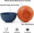 Unbreakable Cereal Bowls, 26 OZ Wheat Straw Bowls Set of 6, Microwave and Dishwasher Safe