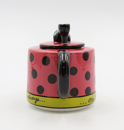 Appletree Design Shoes On Her Mind Teapot, 4-1/8-Inch
