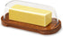 Hekeieon Butter Dish with Lid, Butter Container Holds for East/West Coast Butter, Butter