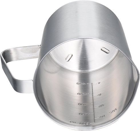 KSENDALO 16oz/2Cup SUS304 Stainless Steel Measuring Cup - Precision Engraved Markings for Kitchen