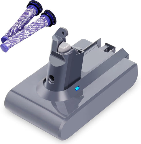 Biswaye 21.6V 4.5 Ah V6 Battery Compatible with Dyson V6 DC62 DC59 DC58 SV03 SV04 SV06 SV09 Slim Animal Absolute