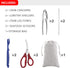 Set 2 2 2 2 Set9 Seafood Tools Includes Crab Crackers Seafood Fork Lobster Crackers Seafood Scissors -Nutcracker Piece
