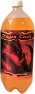4 Soda Bottle Labels for Fantasy Themed Party - 7" x 6" Sticker Set with Orc, Dwarf, Elf, and Dragon