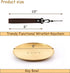 Key Bowl and Keychain Set - Decorative Bowl for Entryway Table, Jewelry Dish, Car Key Plate, Key Tray for Keys