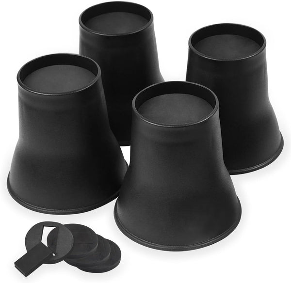 BTSD-home Bed Risers 6 Inch, Heavy Duty Round Furniture Risers for College