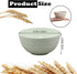 4 PCS 4.7inch Lightweight Wheat Straw Bowls - Unbreakable Cereal Pasta Bowls, Microwave & Dishwasher Safe, Beige
