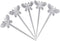 Comicfs 200 Pcs Plastic Cocktail Picks, 3.5" Fruit Toothpicks for Sandwich Appetizer, Party Supplies