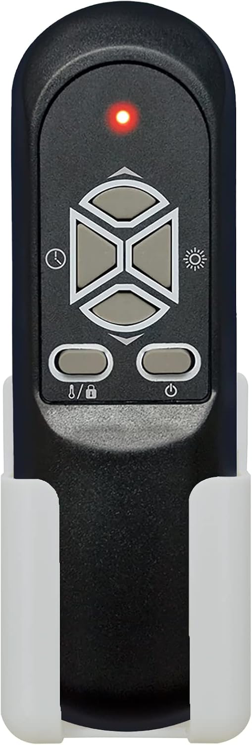 Replacement Remote Control for Lifesmart Portable Electric Infrared Quartz Indoor Medium Room Space Heater, LS-4W1500-X