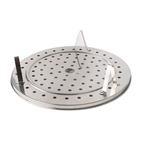 uxcell 10 Inch Stainless Steel Food Steaming Steamer Canning Rack Tray Stand Cookware