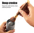 2PCS Coffee Brush, Machine Cleaning Tool with Wood Handle & Natural Soft Bristles for Home Kitchen