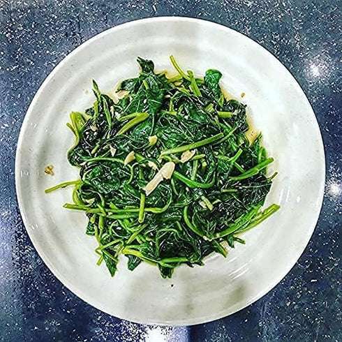 200+ Pack Ceylon Spinach Seeds - Malabar Spinach Rau Mong TOI Green Stem