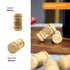 FastRack Bag of 100 #8 Straight Wine Corks, 1.73" x 0.87" (44 mm x 22 mm), Beige, Bottle Stoppers